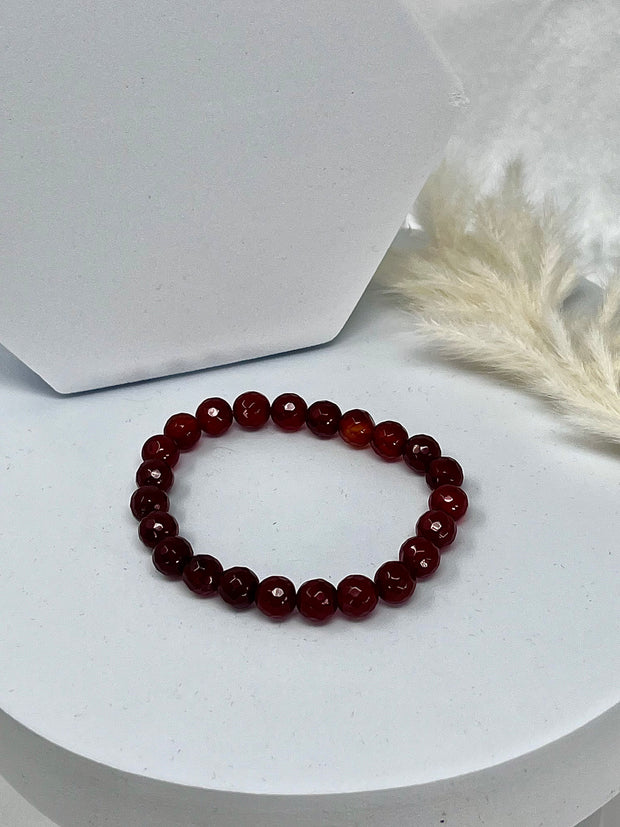 Naomi Carnelian Agate Bracelet