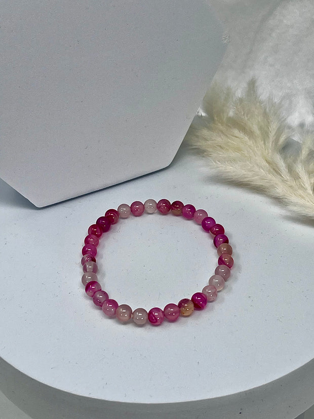 Ava Dyed Agate Bracelet