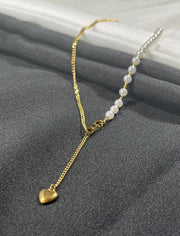 Pearl and charm Necklace