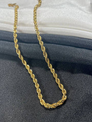 Twist Gold Necklace