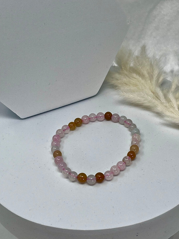 Flower Agate Bracelet