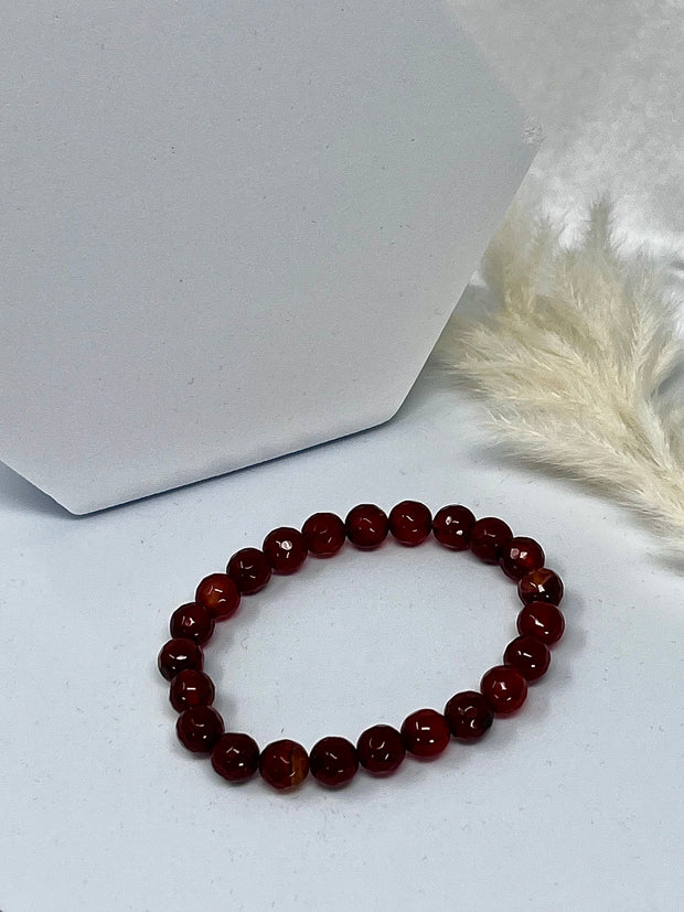 Naomi Carnelian Agate Bracelet