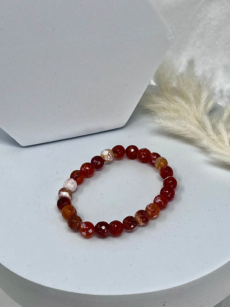 Nora Carnelian Agate Bracelet