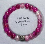 Evelyn Dyed Agate Bracelet