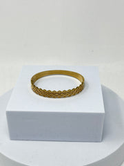 Beehive Thin Bangle