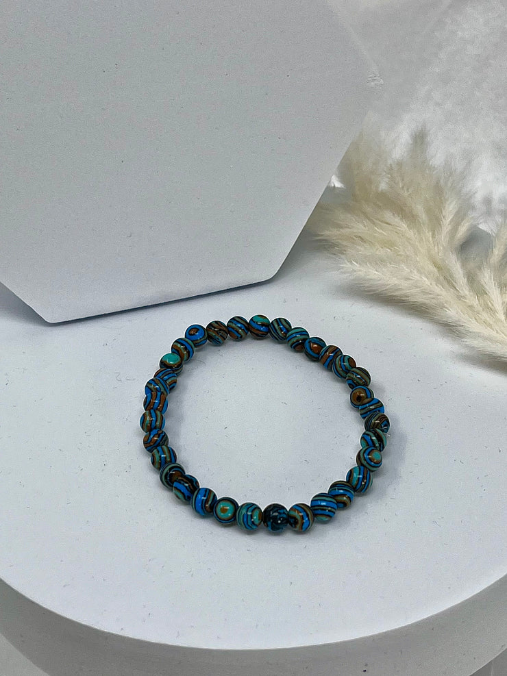 Inaya Dyed Agate Bracelet