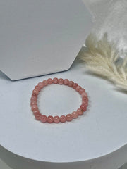 Bellflower Rose Quartz Bracelet