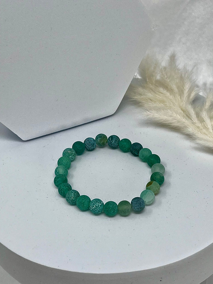 Olivia Dyed Agate Bracelet