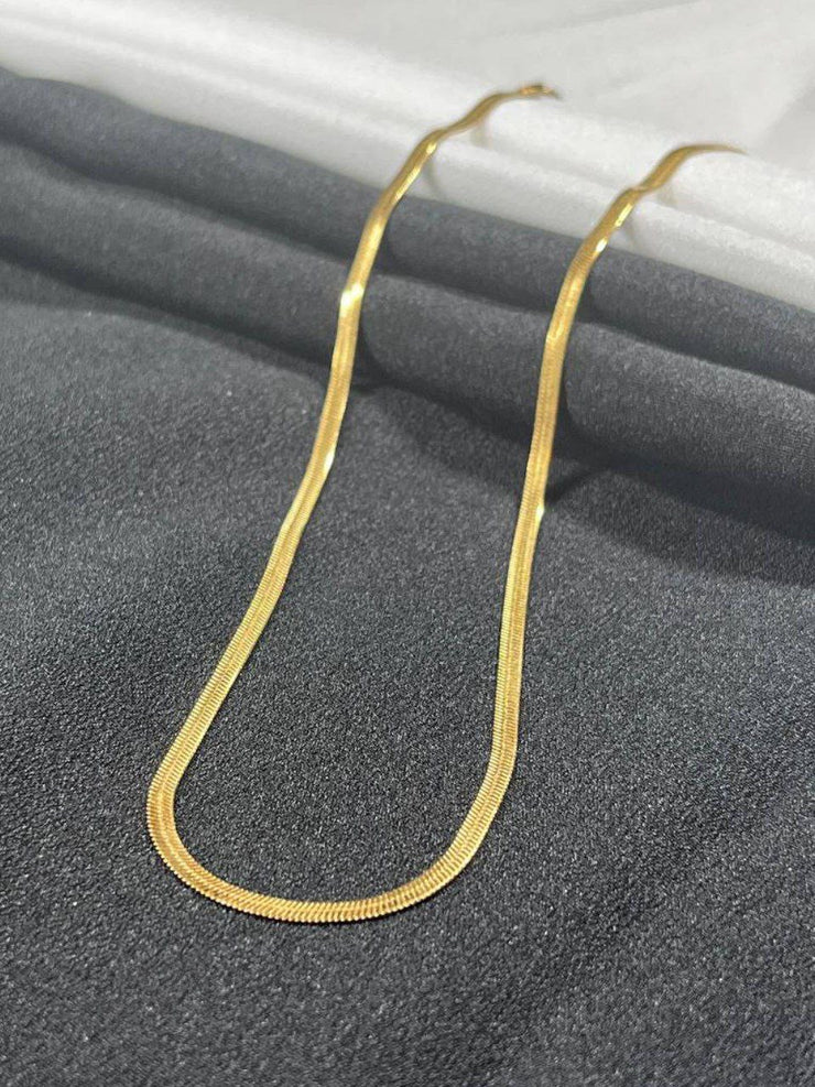 Snake Gold Necklace