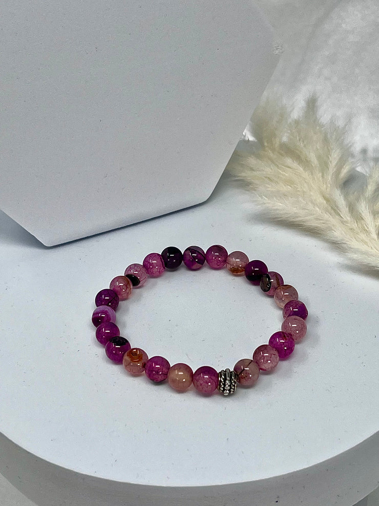 Amiri Dyed Agate Bracelet