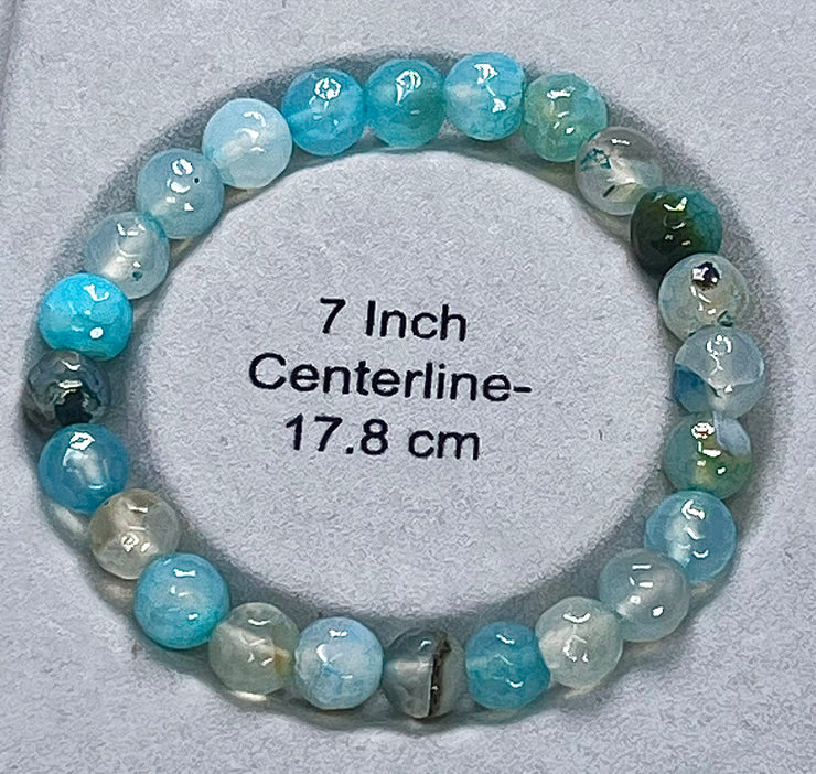 Sophia Dyed Agate Bracelet