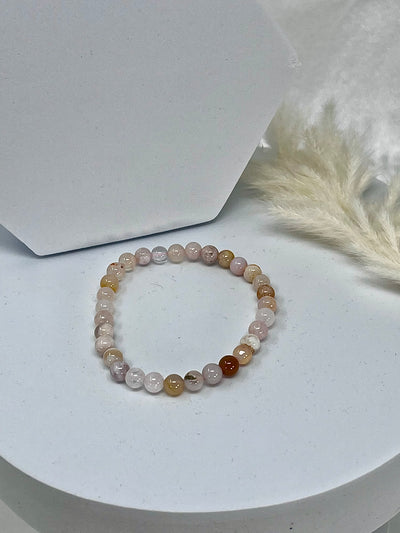 Flower Agate Bracelet