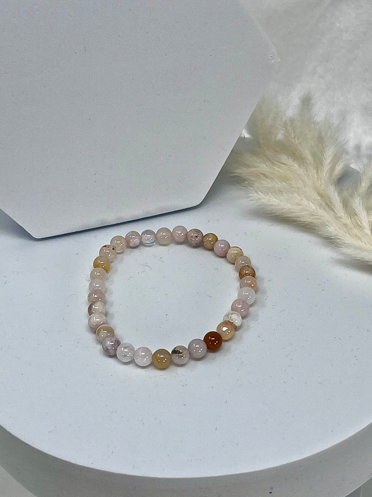 Flower Agate Bracelet