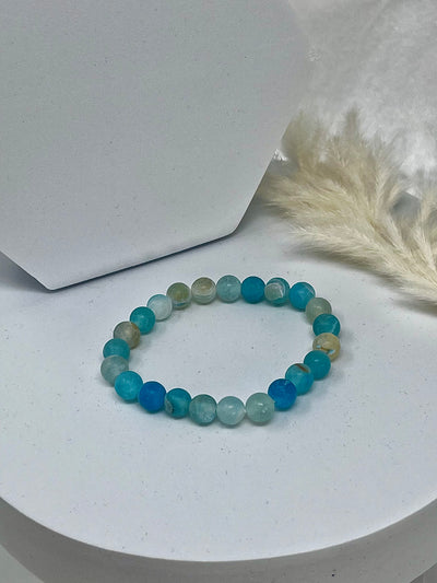 Amelia Dyed Agate Bracelet