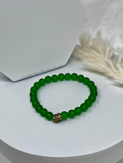 Green Chalcedony Bracelet