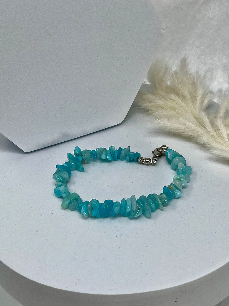 Jasmine Dyed Agate Bracelet