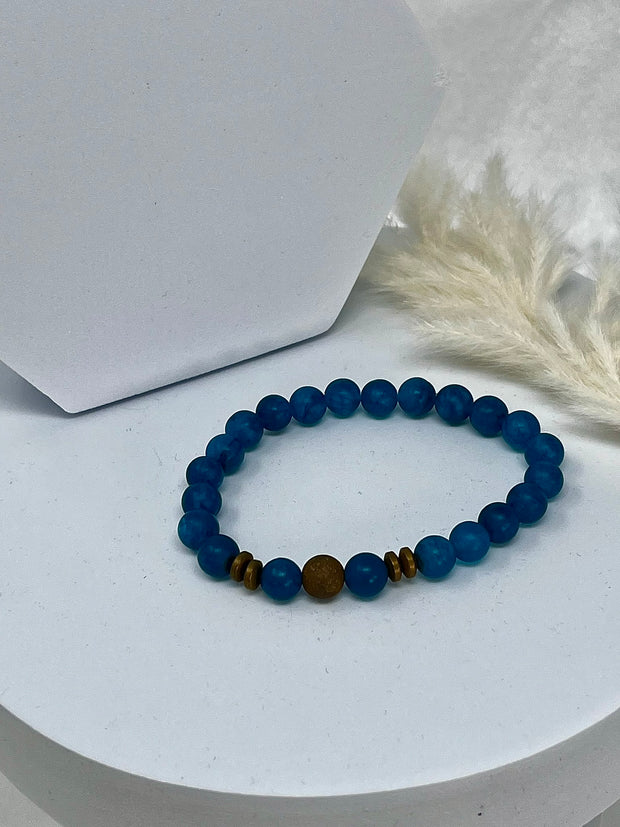 Magical Dyed Agate Bracelet