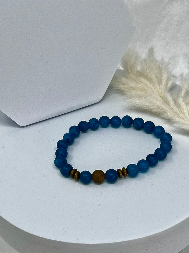 Magical Dyed Agate Bracelet